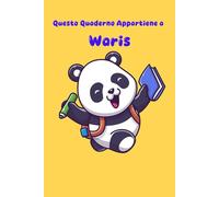 Questo quaderno appartiene a Waris: 15.24 x 22.86 cm (6 x 9 in)