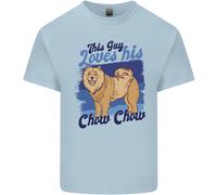 Questo Ragazzo Ama Il Suo Cane Chow Chow Maglietta Per Bambini