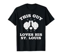 Questo Ragazzo AMA Il Suo St. Louis Souvenir Maglietta