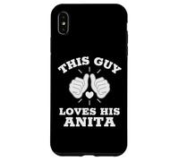 Questo ragazzo ama la sua Anita Custodia per iPhone XS Max