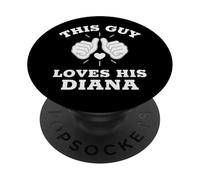 Questo ragazzo ama la sua Diana PopSockets PopGrip Adesivo