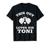 Questo Ragazzo AMA la Sua Toni Maglietta