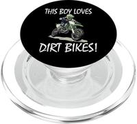Questo ragazzo ama le bici da cross, Kids Dirt Bike PopSockets PopGrip per MagSafe
