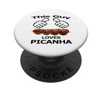 Questo ragazzo ama PICANHA PopSockets PopGrip Adesivo