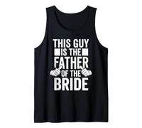 Questo Ragazzo è Il Padre del Giorno del Matrimonio della Sposa Canotta