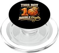 Questo ragazzo è ora il decimo compleanno di Double Digits Basketball PopSockets PopGrip per MagSafe
