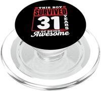 Questo ragazzo è sopravvissuto 31 Anni di compleanno di ragazzi fantastici PopSockets PopGrip per MagSafe