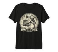 Questo Ragazzo Fa Il miglior Barbecue Funny Bear Barbecue Maglietta Premium