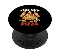 Questo ragazzo fa la migliore pizza - Food Lover Pizza Baker Chef PopSockets PopGrip Adesivo