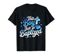Questo Ragazzo ha Appena battezzato Il Battesimo Cristiano Religioso Maglietta