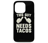 Questo ragazzo ha bisogno di tacos | Divertente Taco Martedì Umorismo Divertimento Vintage Custodia per iPhone 13 Pro