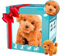 Questo realistico cane robot con intelligenza artificiale cammina, abbaia e scodinzola, rendendolo la scelta ideale per gli amanti degli animali.