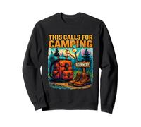 Questo Richiede Campeggio Serenity Forest Hiking Adventure Vibe Felpa