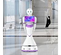 Questo robot assistente intelligente, con il suo telaio in lamiera ABS per una maggiore stabilità e il sistema di misurazione laser per un rilevamento preciso degli ostacoli, è efficiente dal punto di