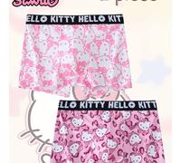 Questo set boxer da è progettato specificamente per i che Sanrio, caratterizzato da una combinazione di e individualità nel design. ha una base con rosa ad ombre di Hello Kitty.