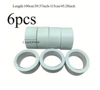 Questo set di 6 rotoli di nastro sigillante autoadesivo super resistente è per bagni, cucine, WC, lavandini, docce e vasche da bagno. È facile da , flessibile nella .