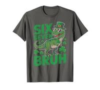 Questo Sigma 67 St Patricks Slang Six Seven Brain Rot 6 7 Scherzo Maglietta