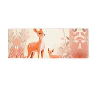 Questo simpatico tappetino per tastiera e mouse Sika Deer, 30,5 x 80 cm, è progettato per computer, console, uffici ed è adatto anche per giochi e studio.