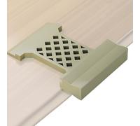 Questo strumento di installazione può essere utilizzato anche come blocco di suggerimenti per pavimenti in laminato, in modo da soddisfare le vostre esigenze di installazione quotidiane e per