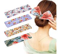 Questo Strumento per la creazione di Nodi può Modellare i Tuoi Capelli in 10 Secondi. Non c'è Bisogno di Clip. Basta Girare e Legare e Ottenere Una Bella pettinatura così Facile. Realizzati con tessu