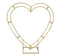 Questo Supporto per Arco Nuziale a Forma di Cuore, Elegante Sfondo per Decorazioni Floreali e Palloncini, Perfetto per Foto di Matrimonio e Festeggiamenti, aggiunge Un Tocco di Charme al VOS