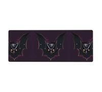 Questo tappetino per tastiera e mouse Black Ghost Bat, 30,5 x 80 cm, è progettato per computer, console, uffici ed è adatto anche per giochi e studio.