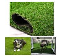 Questo Tappeto di Erba Artificiale Spesso e Realistico, con Pelo Alto 2 cm, è Ideale per Animali Domestici, Patio, Giardino, Balcone, Matrimoni e Come Tappeto di Erba Artificiale (Dimensioni