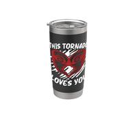 Questo tornado ti ama gli appassionati di tempo tempeste Tornado Bicchiere termico in acciaio inox doppia parete