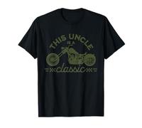 Questo zio è un classico motociclista divertente per la festa del papà Maglietta