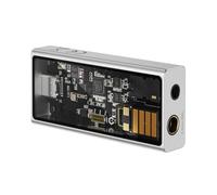 Questyle Amplificatore per cuffie M15C Amplificatore DAC USB portatile 32Bit/384kHz DSD256 Decoder con doppie uscite da 4,4 mm e 3,5 mm ad alta risoluzione senza perdita per smartphone/PC/laptop