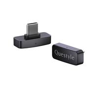 Questyle QCC Dongle Pro Adattatore Bluetooth USB-C, adattatore audio Bluetooth 5.4 con LDAC, aptX Lossless e aptX-Adaptive, trasmettitore wireless senza perdita per collegare cuffie e auricolari