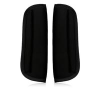 Quesuc 1 Paio Paraspalle Universali Rimovibili Per Cinture Di Sicurezza Bambini Babyschale In Poliestere Per Seggiolini Auto, Navicelle, Passeggini, Passeggini A Ombrello E Sedili Auto Nero