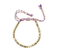 Quesuc 1 Pezzo Bracciale Tibetano Bracciale Di Perle Di Rame Bracciale Intrecciato Fatto A Mano Regolabile Bracciale Portafortuna Regalo Coppia Influencer 16-26C