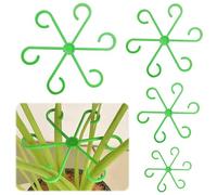 Quesuc 4 Clip Per Piante Perenni Clip Di Supporto Per Piante, Porta Steli Portapiante,Per Da Giardino Supporti Rampicanti Monarca E Fiori Di Taro, Ortensie Da Pomodoro