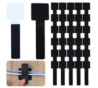 Quesuc Cable Management, 30 Pezzi Organizer Cavi Adesivi Resistente, Larghezza Interna Regolabile 3 Cm, Riutilizzabili, Morbidi E Anticollisione, Può Contenere Più Cavi Contemporaneamente