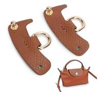 Quesuc Kit Di Conversione Compatibile Per Long Pouch A Tracolla Connettore Cintiera Connettore Accessori Per Borse Senza Punzonatura, Per Trasformazione Della Borsa, Con Fibbia Marrone