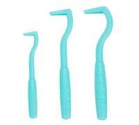 Quesuc Pinzetta per Zecche Tick Gancio, Tick Pinze Tick Remover per Cani Gatti Cavalli Animali Persone, 3PCS - Diversi Ganci per Tutte Le Dimensioni del Segno di Spunta