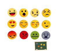 Quesuc Simpatici Magneti Da Frigorifero Con Faccina Sorridente Per Ragazzi, Forti E Divertenti Magneti Da Frigorifero Per Ragazze, Magneti Decorativi Per Classe, Lavagna, Ufficio E Cucina
