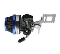 Queta Carburatore per Motore a 2 Tempi 49cc 47cc 43cc, Carbu con Filtro dell'Aria Adatto per Mini Pocket Bike, Go Kart, Quad, Dirt Bike ATV (4 pezzi)