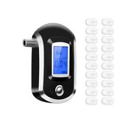 Queta Etilometro professionale portatile elettronico con 20 bocchini