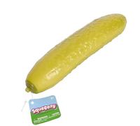 Quetschgurke - 25cm Langsam Zurückfedernd | TPR Material Realistisches Fidget Toy, Weiche Stressentlastung Für Arbeit Studium Und Reise Lustiges Geschenk Für Kinder Und Erwachsene Partytüten