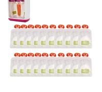 Quetschies da riempire, stazione Quetschies con 10 sacchetti da spremere riutilizzabili, porta spremiture, purea di frutta frullati per alimenti per bambini (solo sacchetto di integratori alimentari)