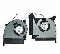 QUETTERLEE Ventola di raffreddamento di ricambio per CPU e GPU per Asus ROG Strix RTX Scar II GL704GM GL704GV GL704GW GL704GM-DH74 GL704GV-DS74 GL704GW-DS76 GL704GW-PS74 serie FL2D FL2F DC12V 1A
