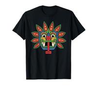 Quetzalcoatl Azteco Serpente Piumato Maya Inca Toltec Maglietta