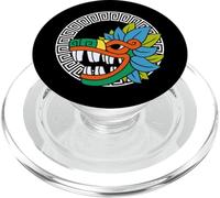 Quetzalcoatl Azteco Serpente Piumato Maya Inca Toltec PopSockets PopGrip per MagSafe