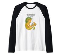 Quetzalcóatl e la creazione degli Esseri Umani Mitologia Azteca Maglia con Maniche Raglan