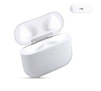 Quevati Custodia di ricarica wireless compatibile con Air-pods di 3 generazioni, custodia di ricarica di ricambio originale con accoppiamento Bluetooth e pulsante di sincronizzazione