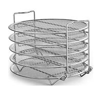QUHUOYAO Rack disidratatore compatibile con accessori per supporto in acciaio inox Instant Pot, rack disidratatore in acciaio inox compatibile con accessori, aggiornamento per friggitrice ad aria