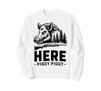 Qui la Caccia al Cinghiale Piggy Piggy Felpa