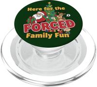 Qui per la famiglia forzata divertente Natale PopSockets PopGrip per MagSafe